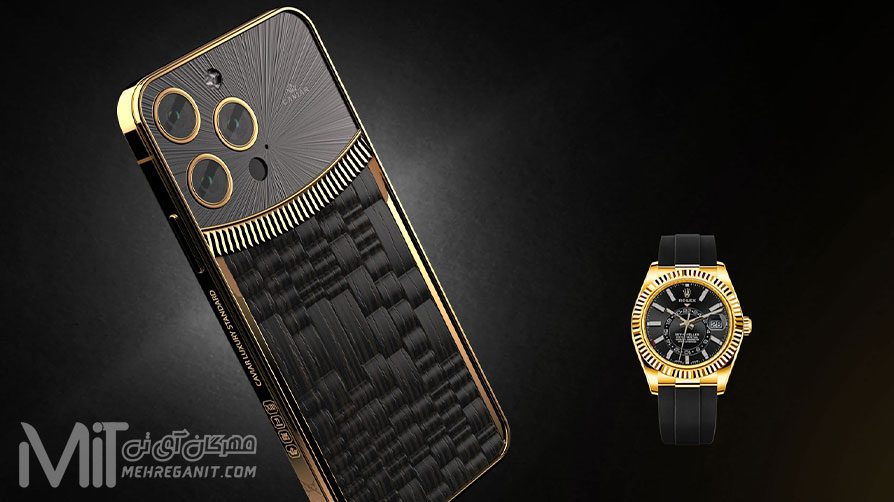 Caviar از iPhone 13 Pro رونمایی کرد که از ساعت‌های رولکس الهام گرفته است