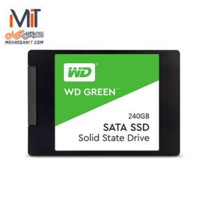 اس‌اس‌دی وسترن‌ مدل Green WD 240GB ظرفیت 240 گیگابایت