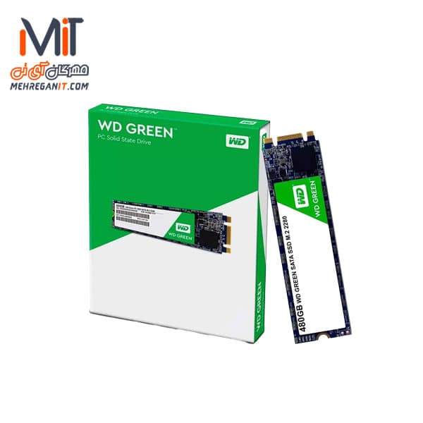 اس اس دی M2 وسترن دیجیتال Green ظرفیت 480 گیگابایت