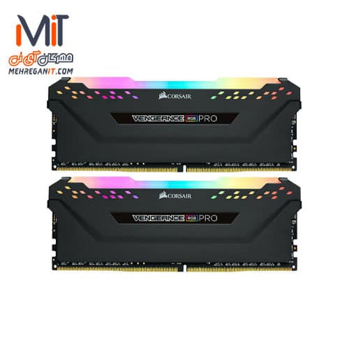 رم کورسیر DDR4 3200MHz VENGEANCE RGB PRO SL ظرفیت 16 گیگابایت