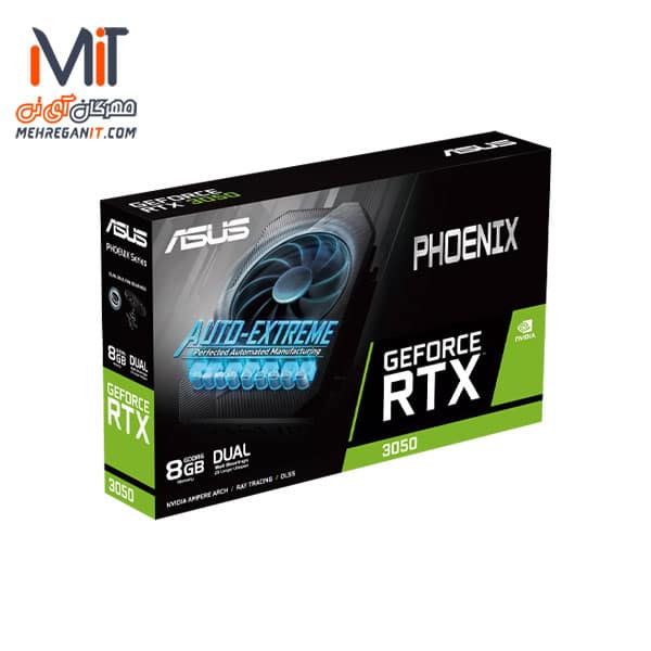 کارت گرافیک ایسوس Phoenix Geforce RTX 3050 8GB