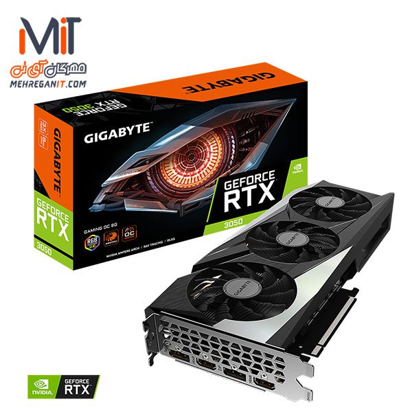 ارزان-کارت-گرافیک-گیگابایت-مدل-GIGABYTE-GeForce-RTX-3050-Gaming-OC-8GB